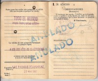 Pasaportes extranjeros no válidos